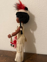 Vintage Native American Indian Doll