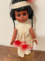 Vintage Native American Indian Doll