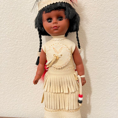 Vintage Native American Indian Doll