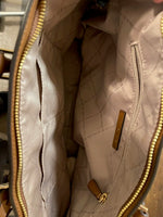 MICHAEL KORS JET SET TRAVEL LARGE NORTH SOUTH TOTE SHOULDER BAG MK SIGNATURE