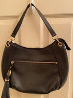 Michael Kors pebbled leather hobo shoulder bag