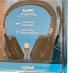 Logitech H390 Wired Headset for PC/Laptop, Stereo Headphones with Noise Cancelling Microphone