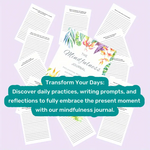 Mindfulness Journal for Reflection - 100 Unique Daily Writing Prompts