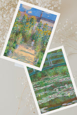 Claude Monet's Fine Arts Notecards ( 10 Pack)