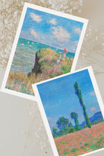 Claude Monet's Fine Arts Notecards ( 10 Pack)