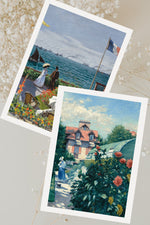 Claude Monet's Fine Arts Notecards ( 10 Pack)