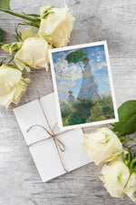 Claude Monet's Fine Arts Notecards ( 10 Pack)