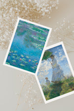 Claude Monet's Fine Arts Notecards ( 10 Pack)