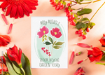 Pink Blossom Miracles - Thinking of You Card