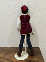 Franklin Heirloom Collection Romeo & Juliet Hand-Painted Porcelain Dolls