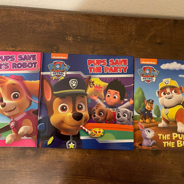 Paw Patrol Children Books:  Lot of 3