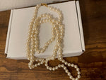 Lady Remington LR Signed Stardom Faux Pearl 24" Necklace