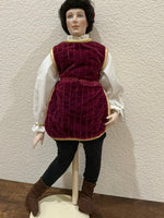Franklin Heirloom Collection Romeo & Juliet Hand-Painted Porcelain Dolls