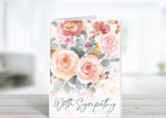Pink Floral - Faith Sympathy Value Card
