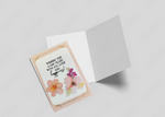 Pink Petal Everyday Wishes Handmade Greeting Card