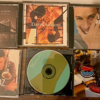Jazz CDs Lot (6): David Sanborn, Joshua Redman, The Rippingtons, Dave Koz