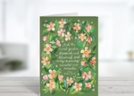 Secret Garden Birthday Card