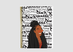 Strong, Black and Beautiful Notebook  (Large)