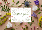 Wildflower Whispers - Garden Thank You Cards (8 pack)