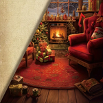 36-Sheet Vintage Christmas Scrapbook Paper Set