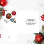 10ct Assorted Christmas Cards Originally Designed with Printed Messages