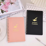 Spiral Budget Planner - Undated  With Savings & Expense Tracker and Stickers