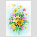 Heartfelt Hello Greeting Card