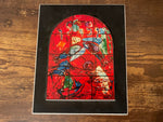 The Tribes of Israel-Stained Glass Wood Plaque - Marc Chagall