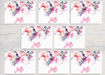 Hand Painted Floral Hello Notecard (8 Pack)