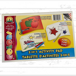 2-set inc: Petey And His Pirate Pals Coloring Book and 3-in1 Activity Pad