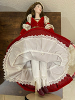 Franklin Heirloom Collection Romeo & Juliet Hand-Painted Porcelain Dolls