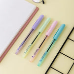Cute Ballpoint Pen Macaroon Color Blue Ink 0.7 Mm Smooth Writing Tools School Ball Point Pen