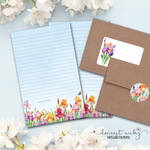 Iris Garden Letter Writing Set