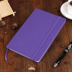 A5 A6 Red Blue Elastic Binding Creative Business Office Notebook Book Student Diary Notepad Office Stationery