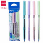 Cute Ballpoint Pen Macaroon Color Blue Ink 0.7 Mm Smooth Writing Tools School Ball Point Pen